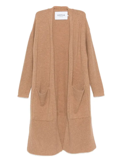 Gotha cashmere cardi-coat