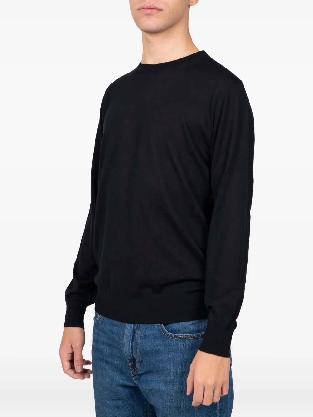 Kangra Cashmere Long-sleeve Sweatshirt