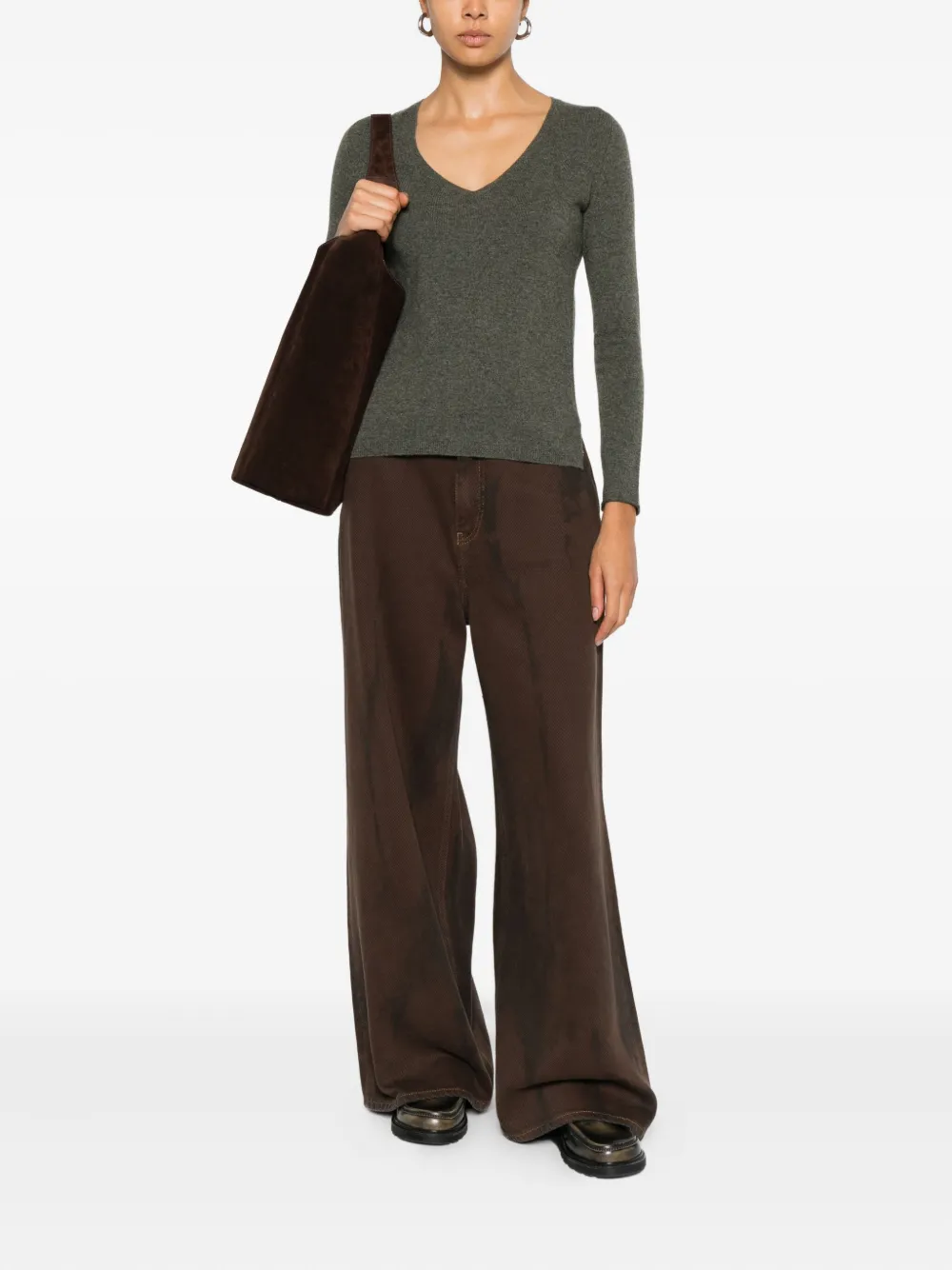 Gotha suéter con cuello en V | Suéteres | Image 2