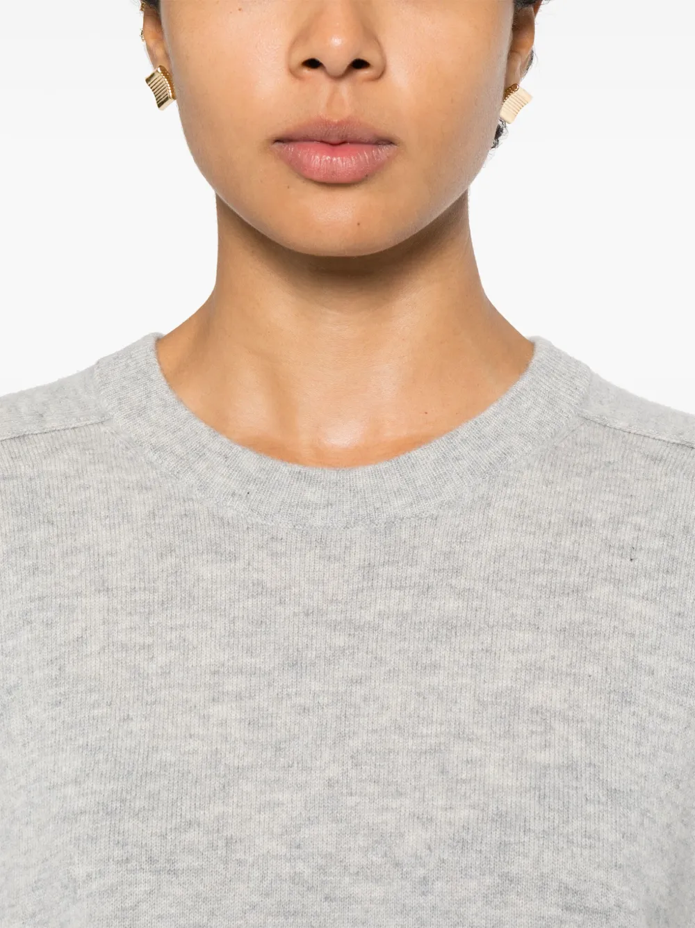 Gotha Crew-neck Sweater In Gray