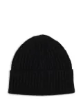 Kangra ribbed beanie - Black