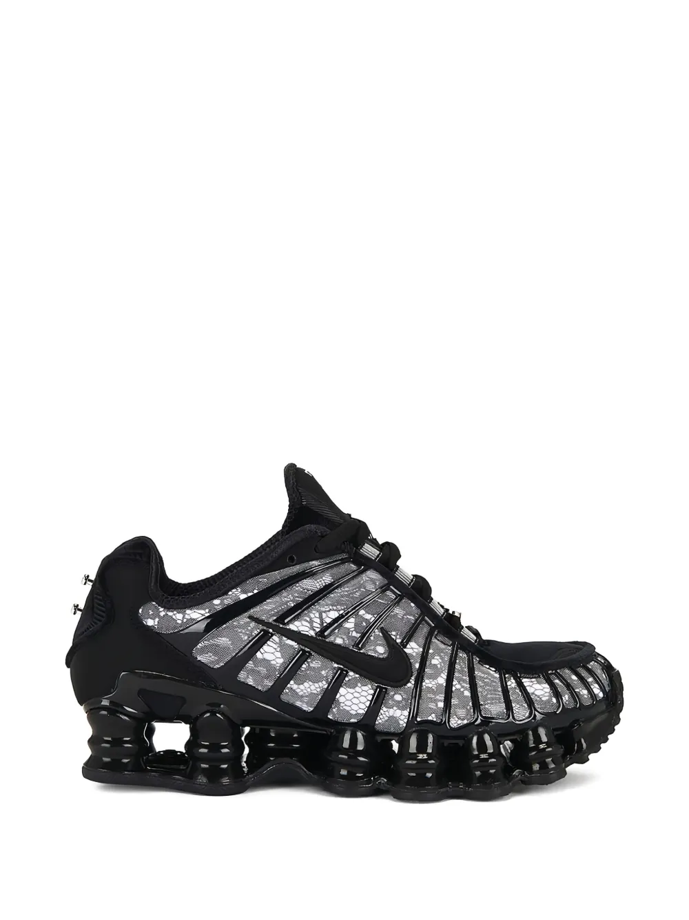 Nike Shox TL "Riccardo Tisci Black White" sneakers Zwart