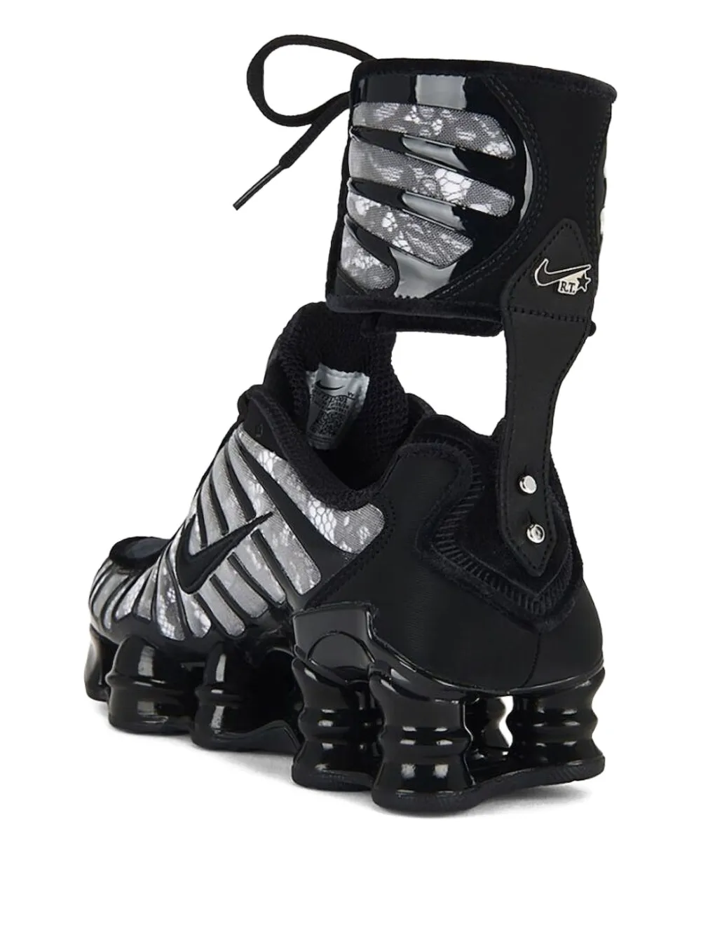 Nike Shox TL "Riccardo Tisci Black White" sneakers Zwart