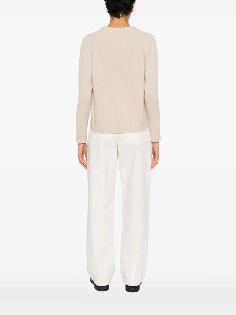 Gotha Round-neck Sweater In Neutral