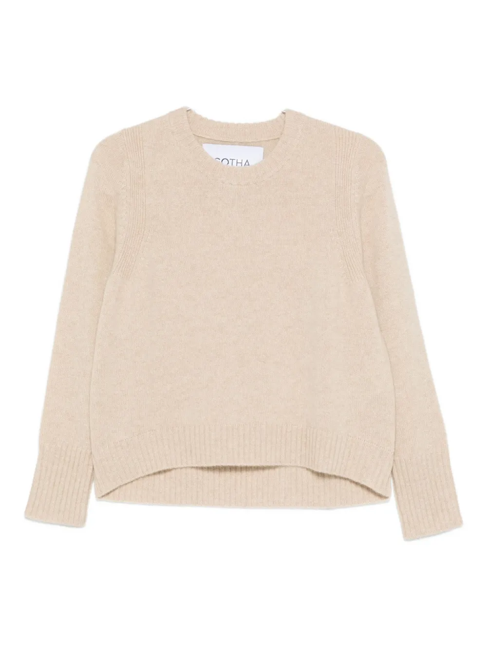 Gotha Round-neck Sweater In Neutral
