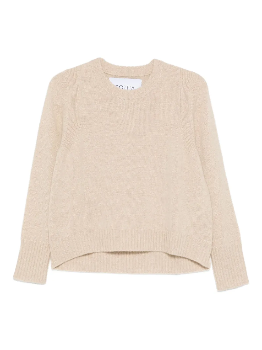 Gotha round-neck sweater | Neutrals | Image 1
