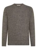 Kangra speckled crew-neck sweater - Brown