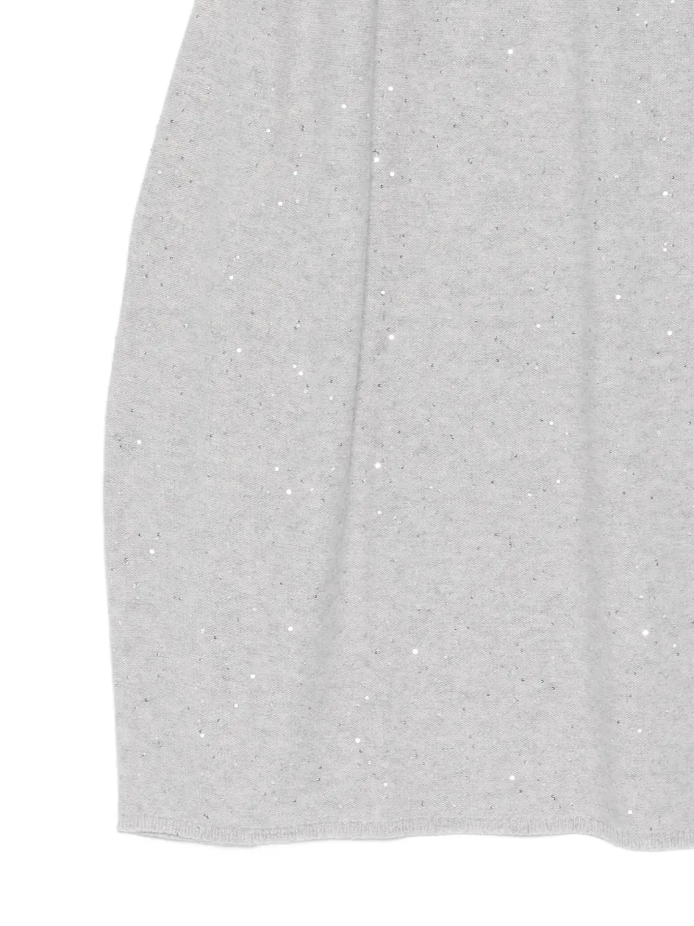 Antonelli Lucilla T-shirt met pailletten Grijs