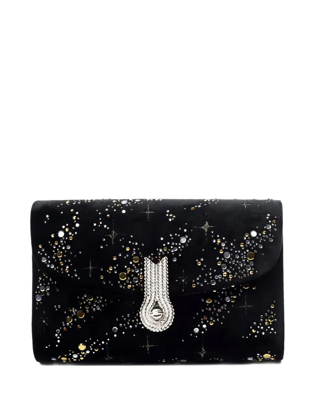 Amato daniele medium Queen clutch Zwart