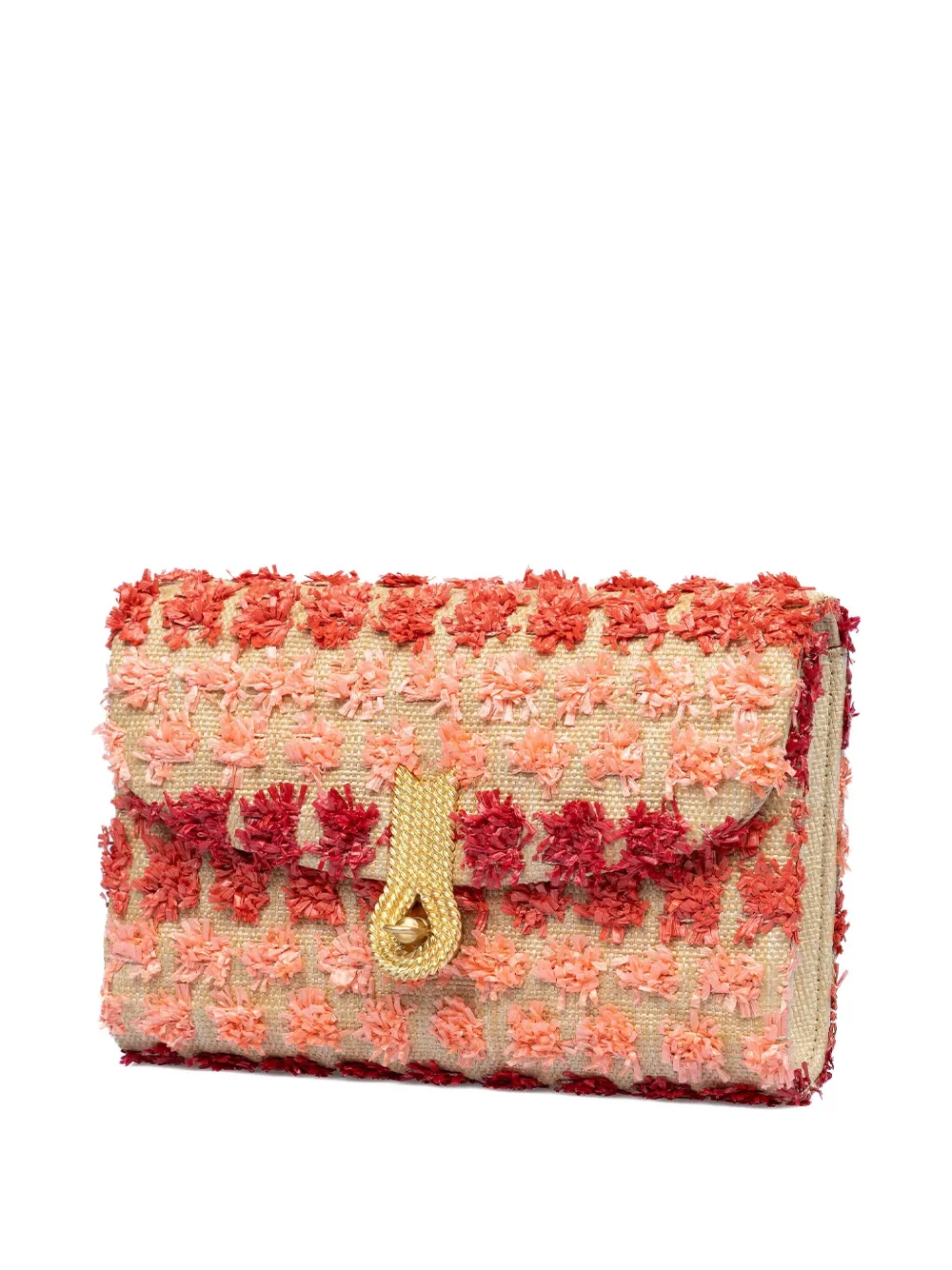 Amato daniele medium Queen clutch - Beige