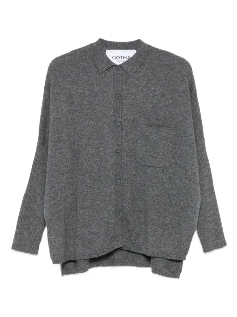 Gotha buttoned patch-pocket cardigan
