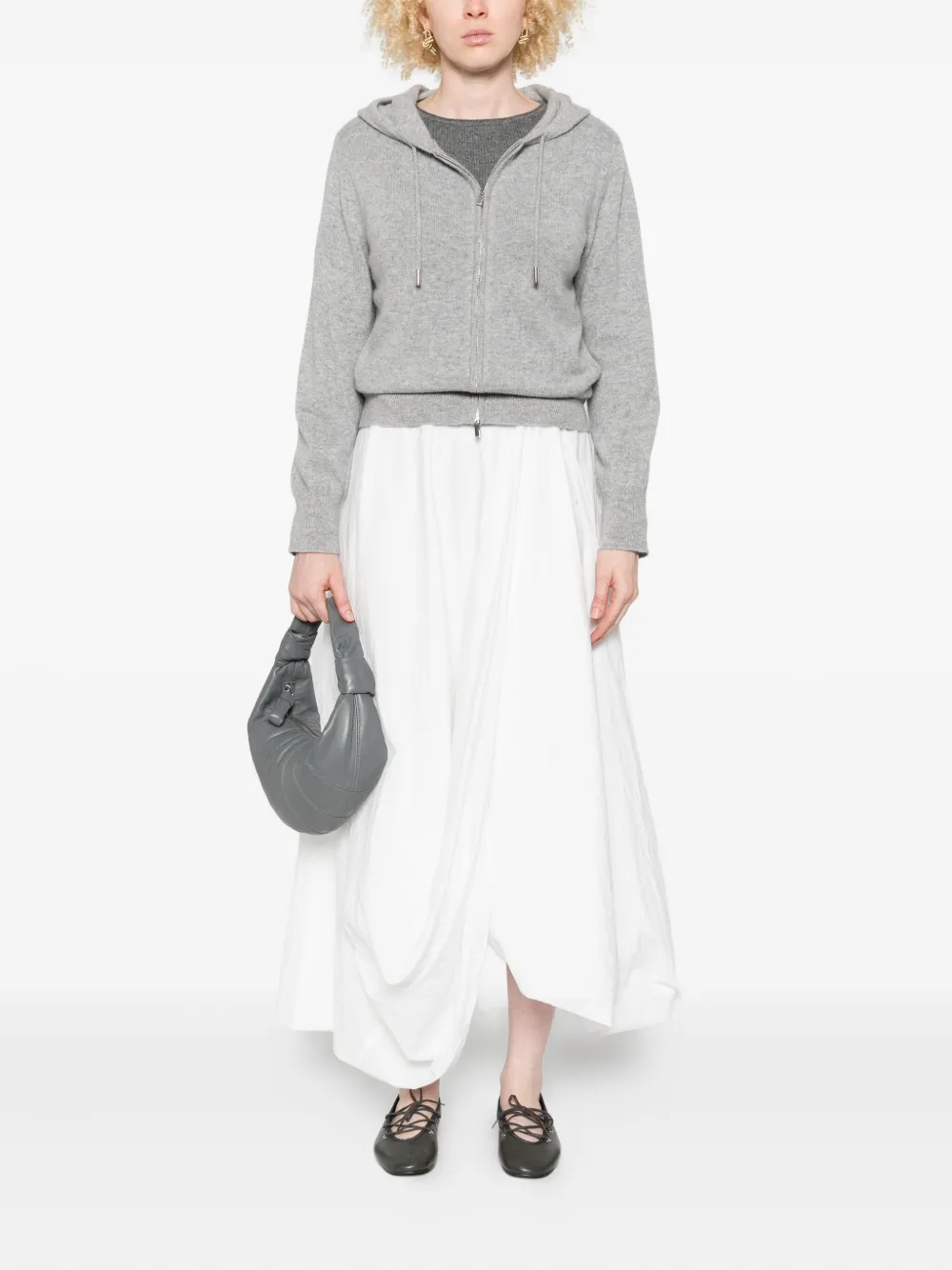 Gotha hooded zip-up cardigan | Cardigans | Image 2