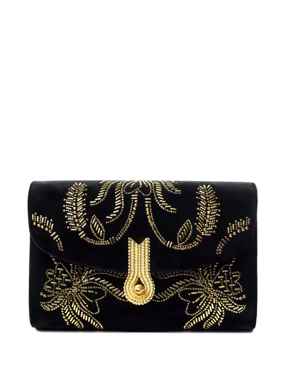 velvet clutch bag