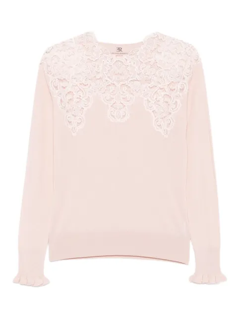 Ermanno Scervino lace-embellished top