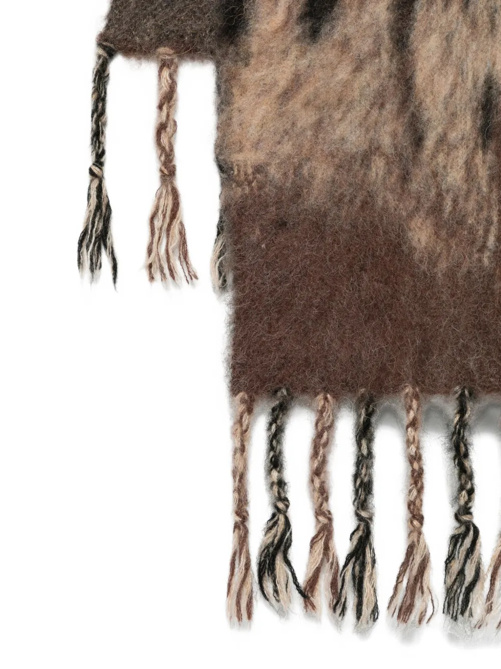 Feng Chen Wang gradient tassels scarf | Image 2