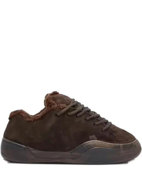 ERL fur-trim sneakers