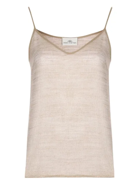 HOLY CAFTAN top con cuello en V