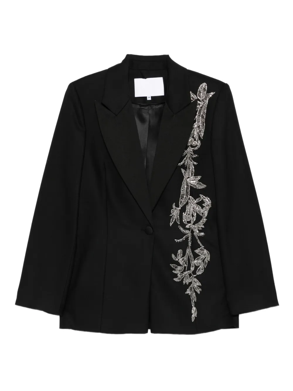 Lesia embellished single-breasted blazer