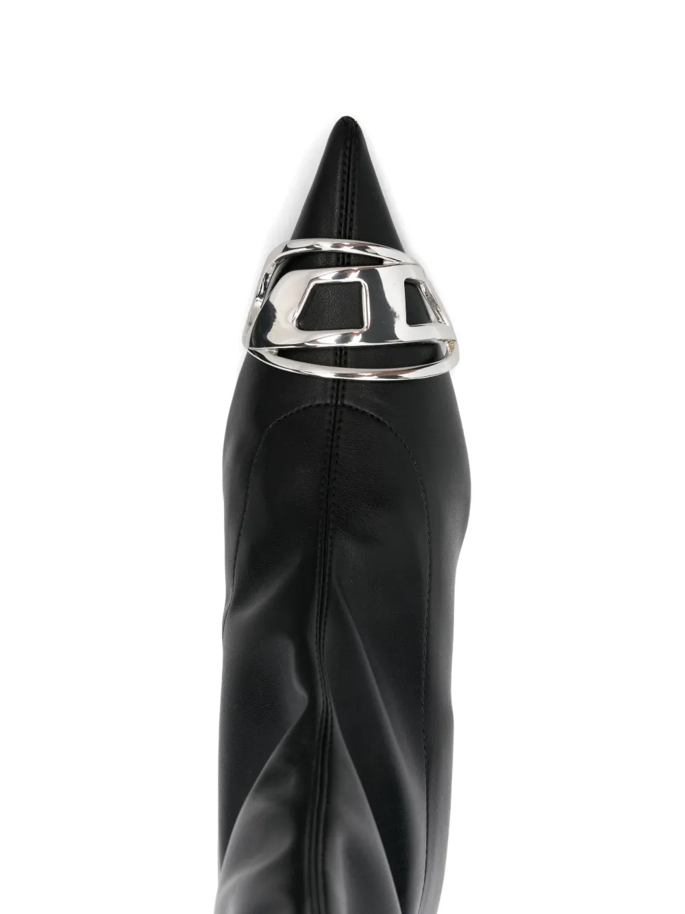 Diesel 45mm D-Venus-Sock boots Black