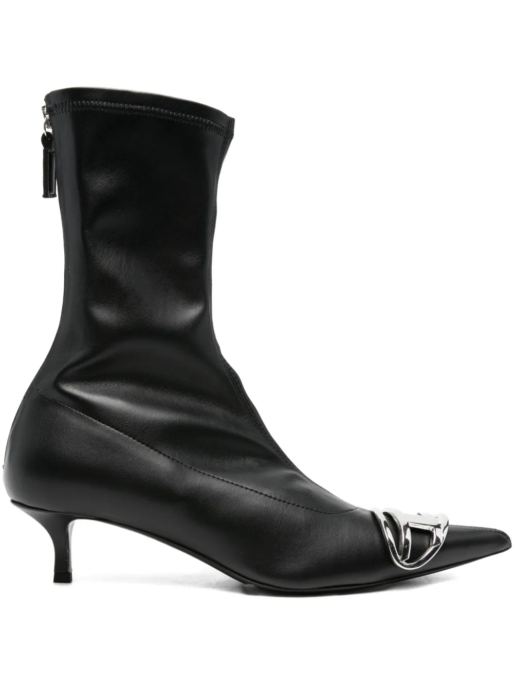Diesel 45mm D-Venus-Sock boots Black