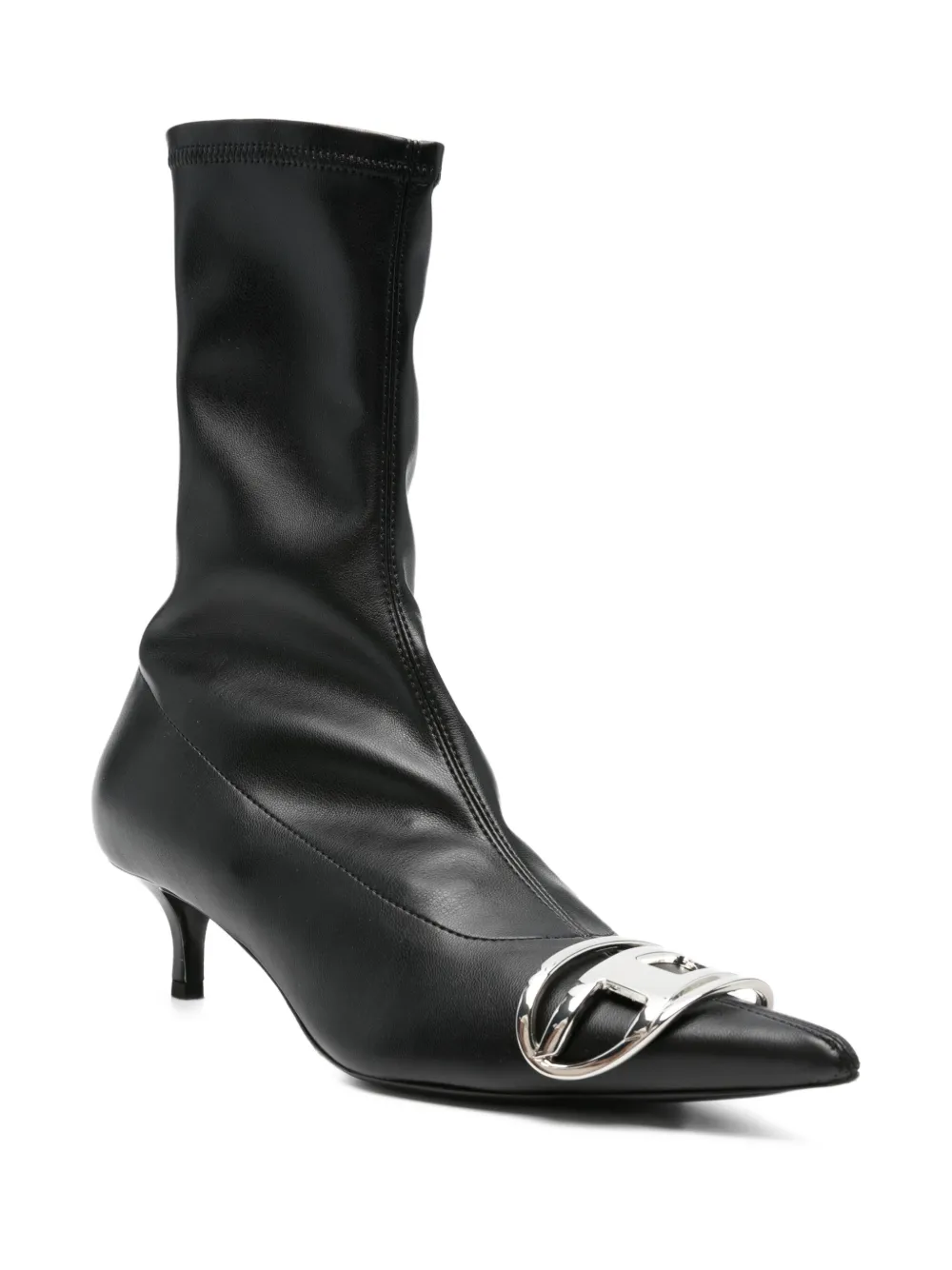 Diesel 45mm D-Venus-Sock boots Black