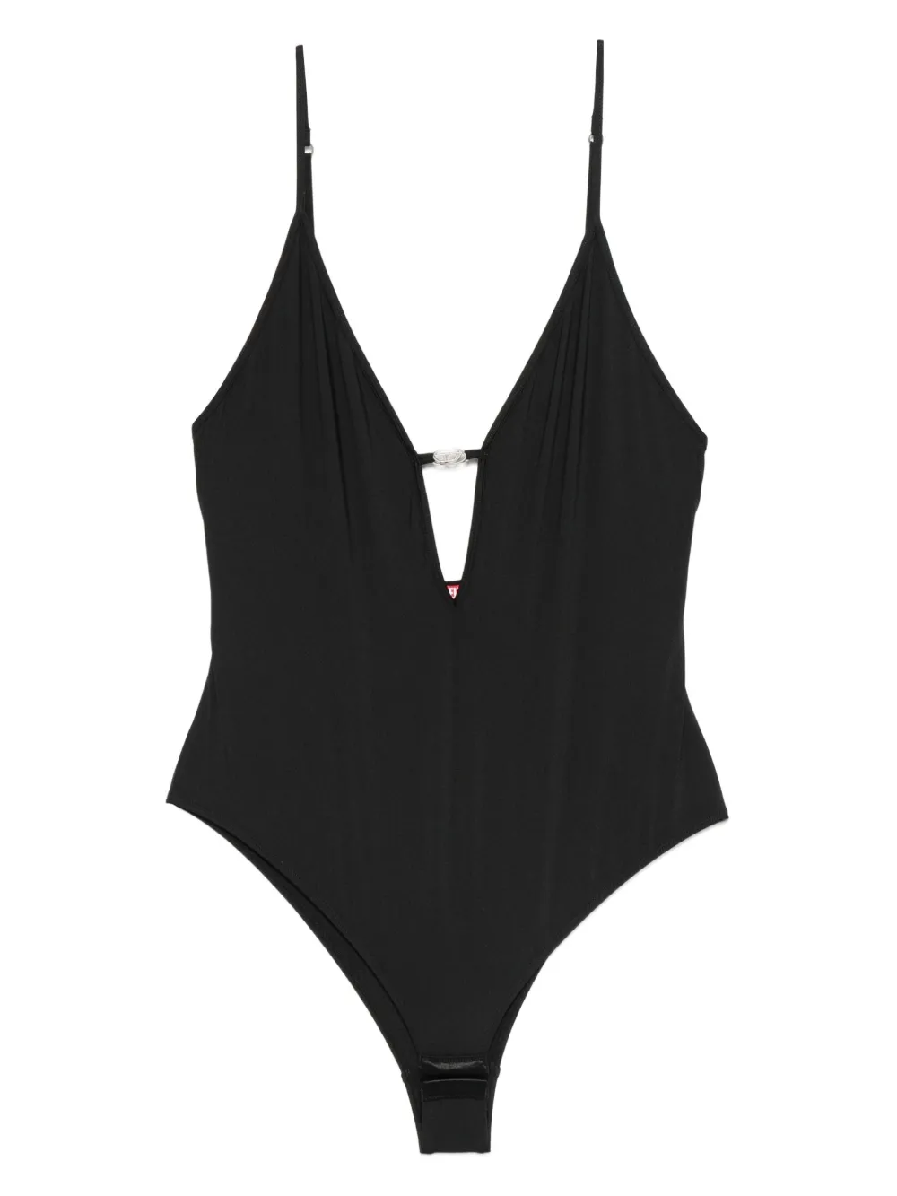Diesel plunge-neck bodysuit | Black | Image 1