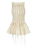 Undercover laced corset skirt - Neutrals