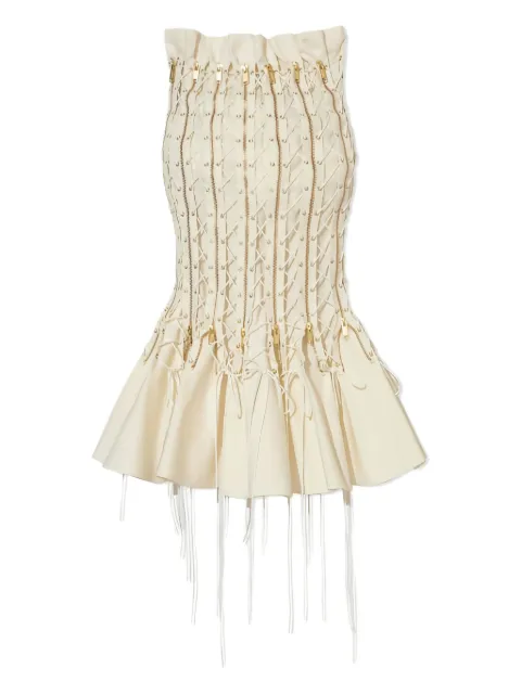 Undercover laced corset skirt