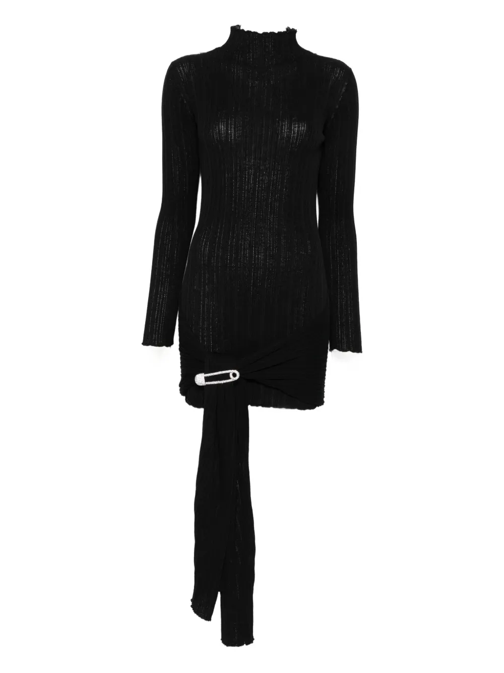 safety-pin dress