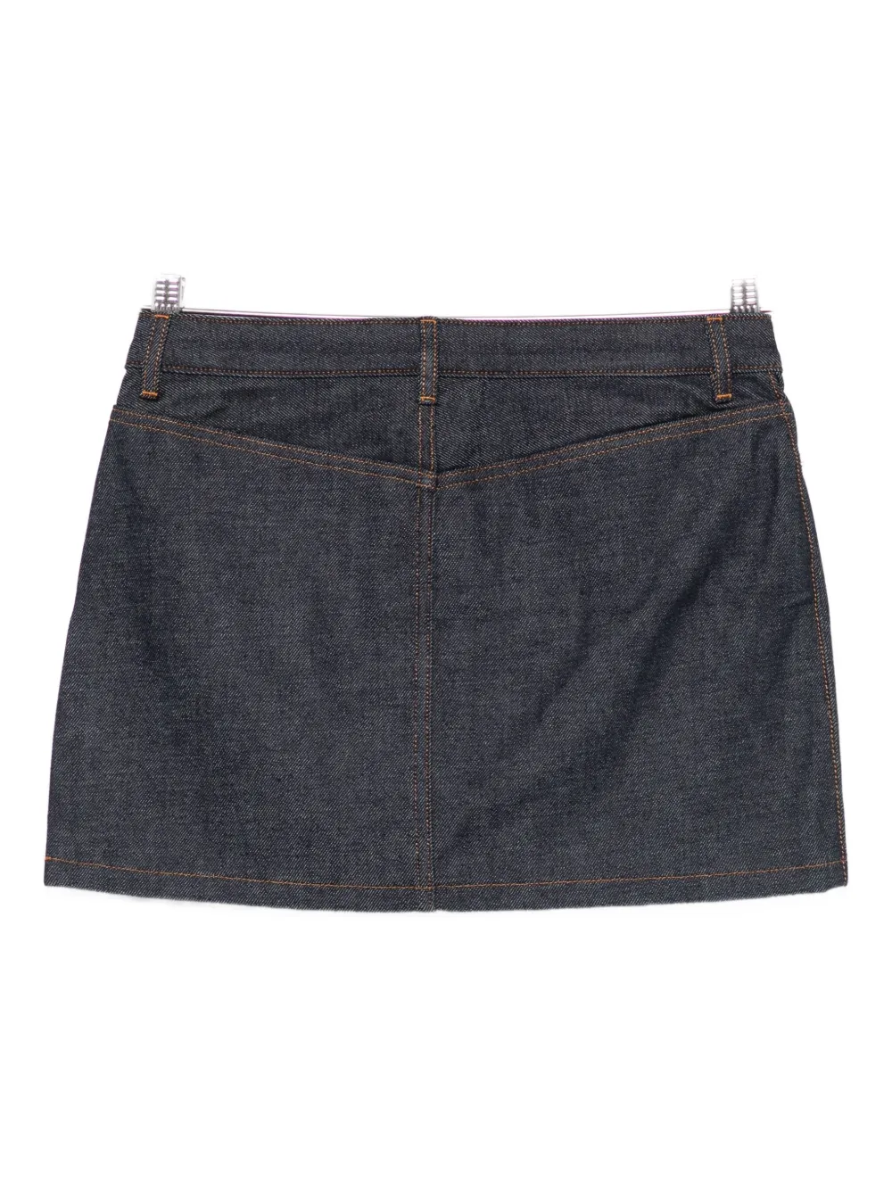 A.P.C. Mini-rok met stiksel - Blauw