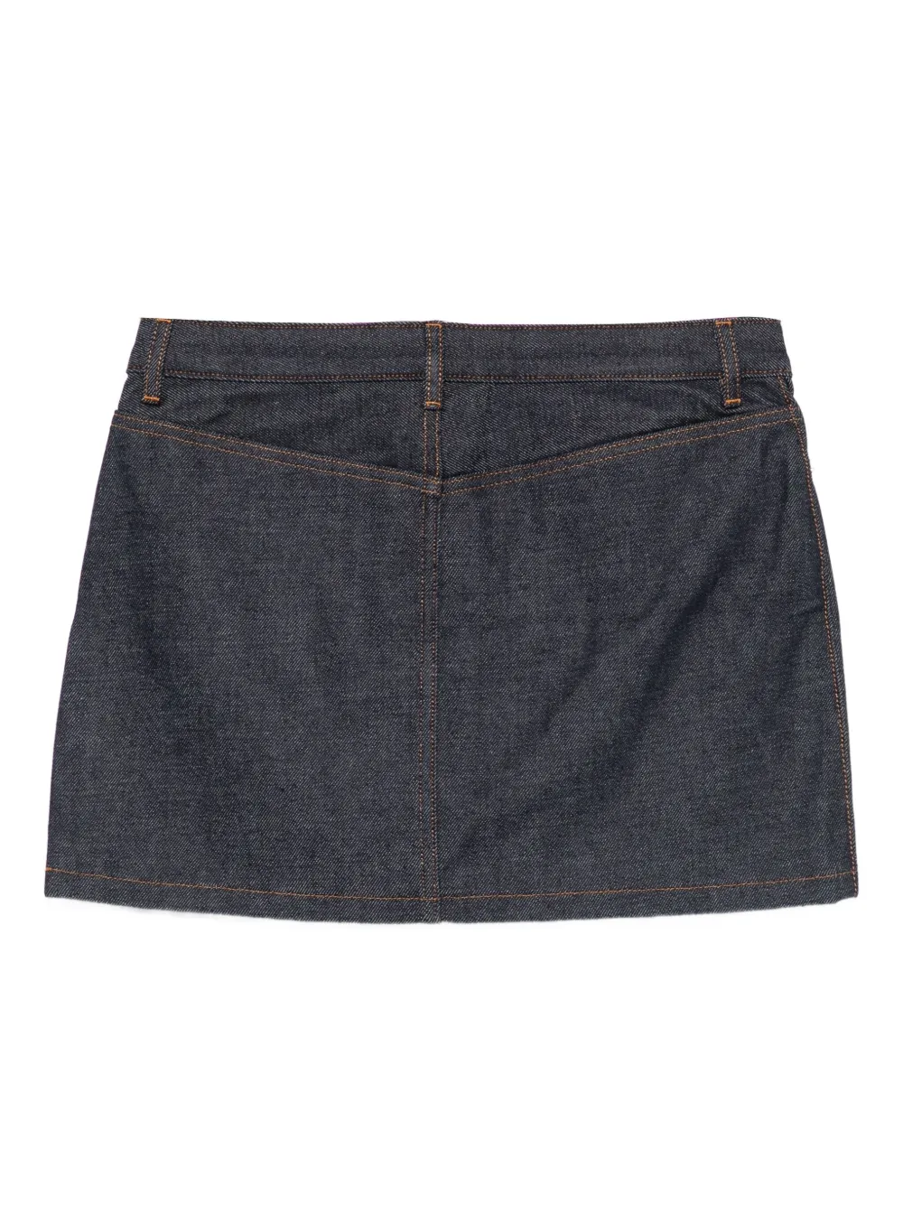 A.P.C. topstitched mini skirt | Straight Skirts | Image 2