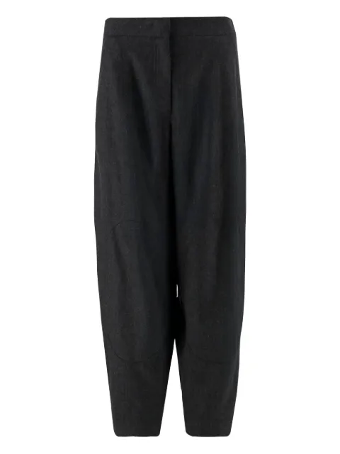 Giorgio Armani pleated high-waisted trousers