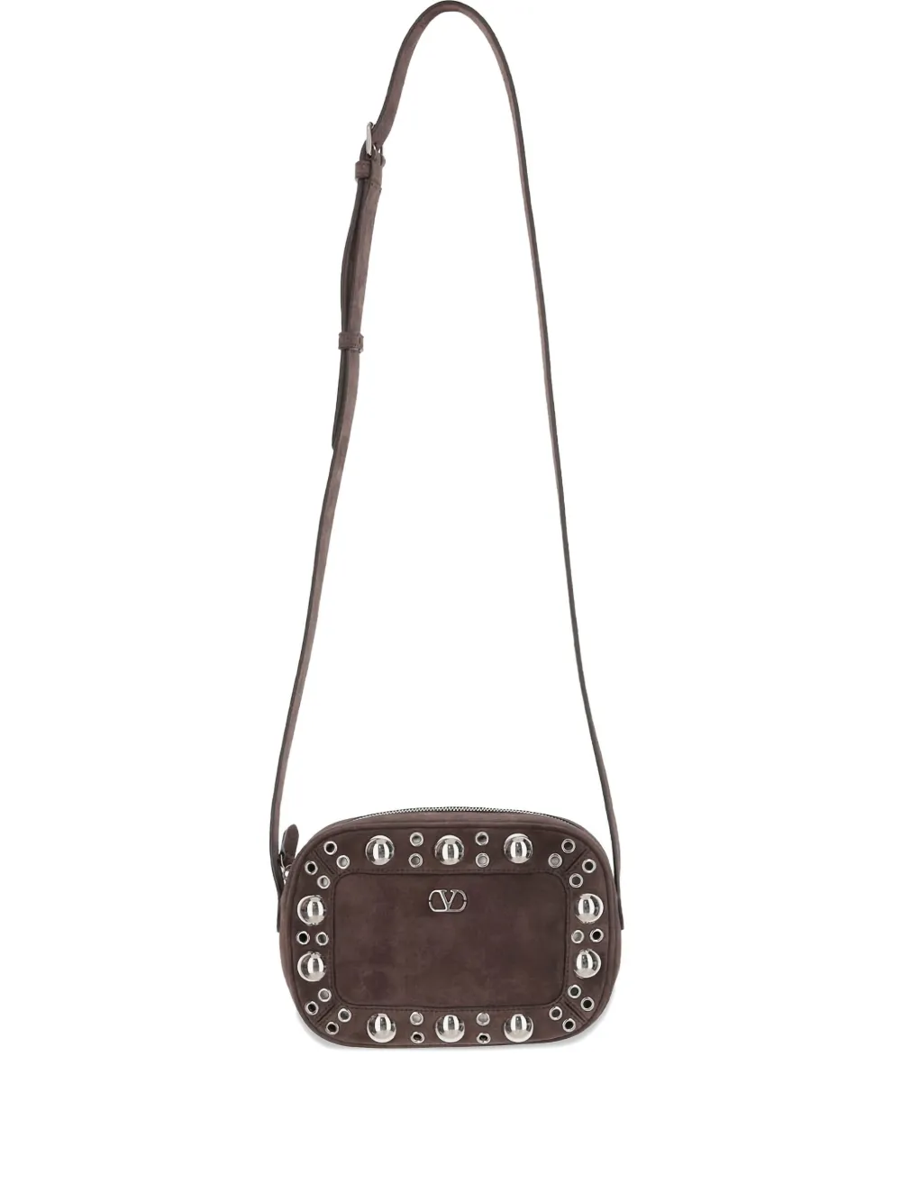Valentino Garavani Nellcôte ショルダーバッグ - ブラウン Valentino Garavani Nellcôte ショルダーバッグ - ブラウン