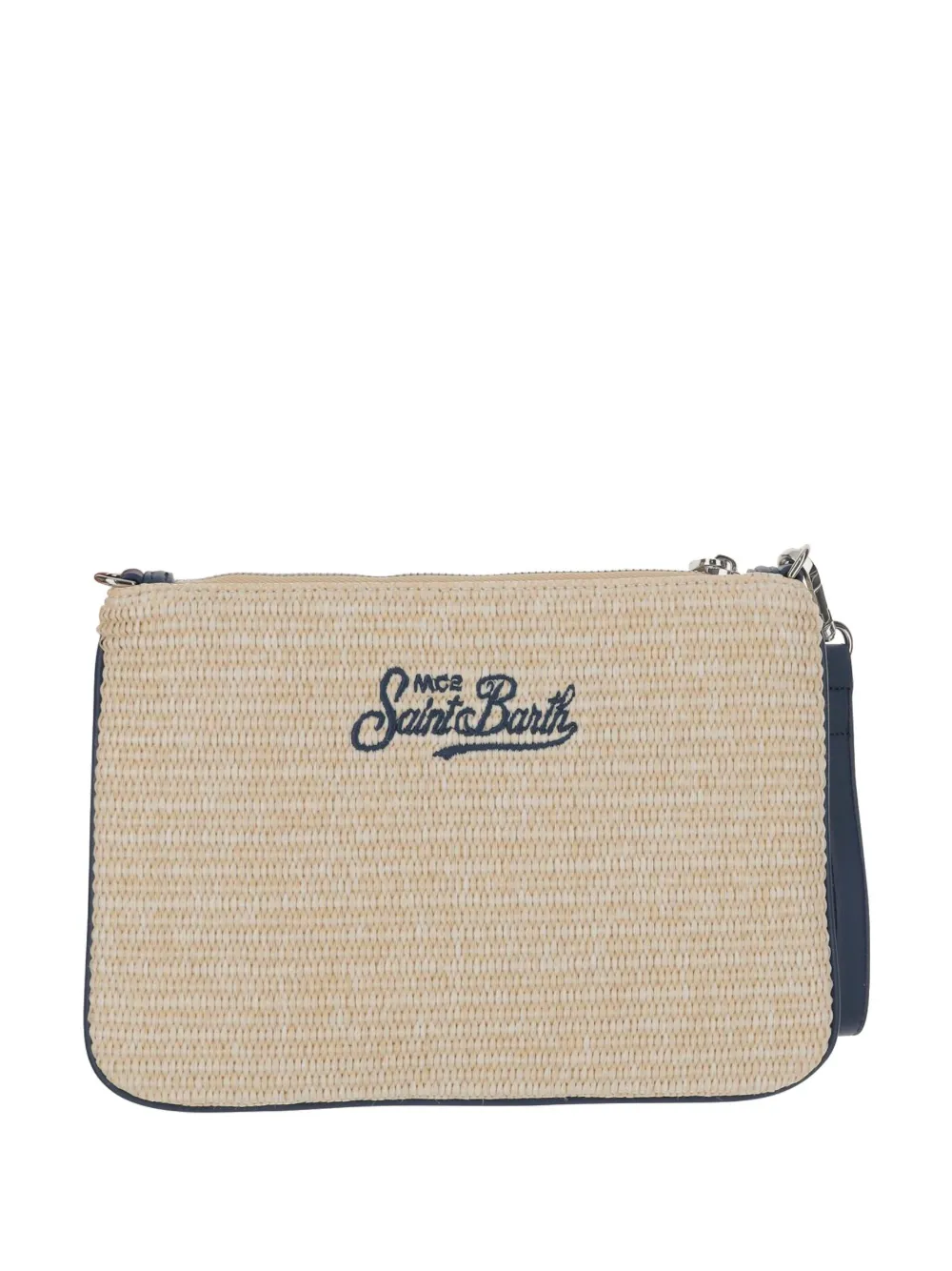 MC2 Saint Barth embroidered-logo clutch bag | Image 2