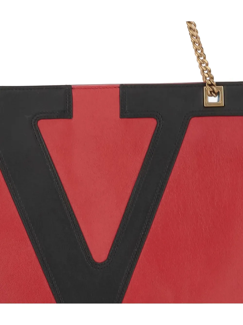 Valentino Garavani VLogo schoudertas Rood