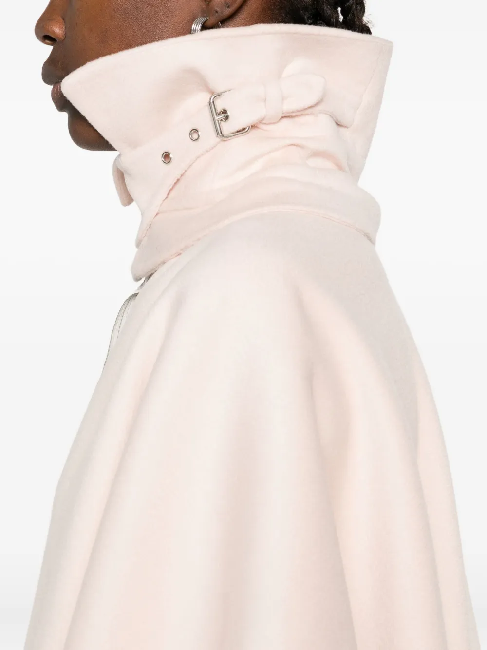 Ermanno Scervino Cape met capuchon Roze