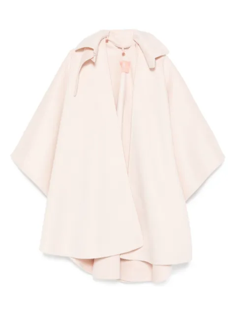 Ermanno Scervino abrigo estilo capa con capucha
