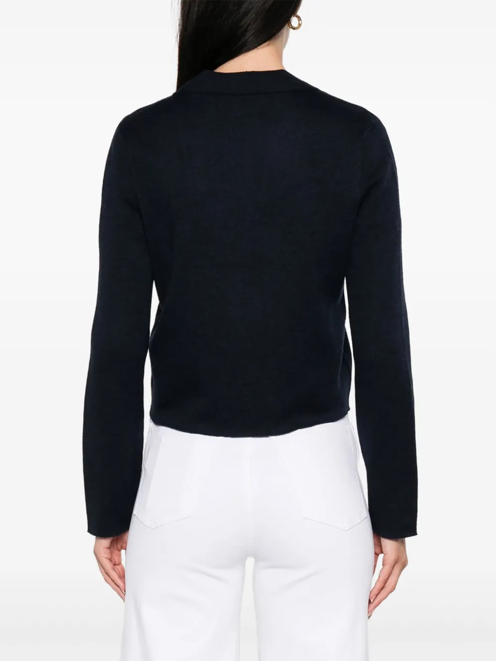 A.P.C. Vest met V-hals Blauw