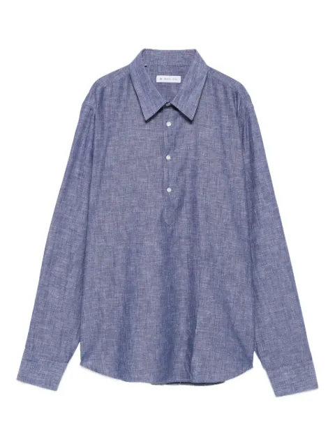 Manuel Ritz half-placket shirt