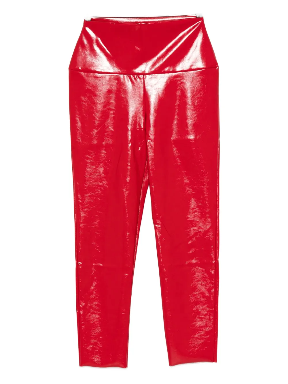 Norma Kamali High-waisted Trousers In Red