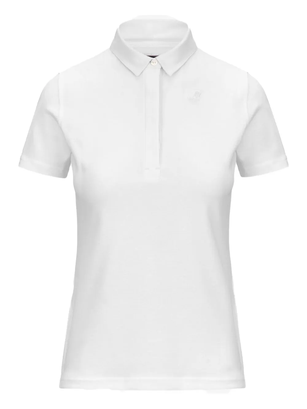 K-Way Amedea poloshirt met geborduurd logo Wit