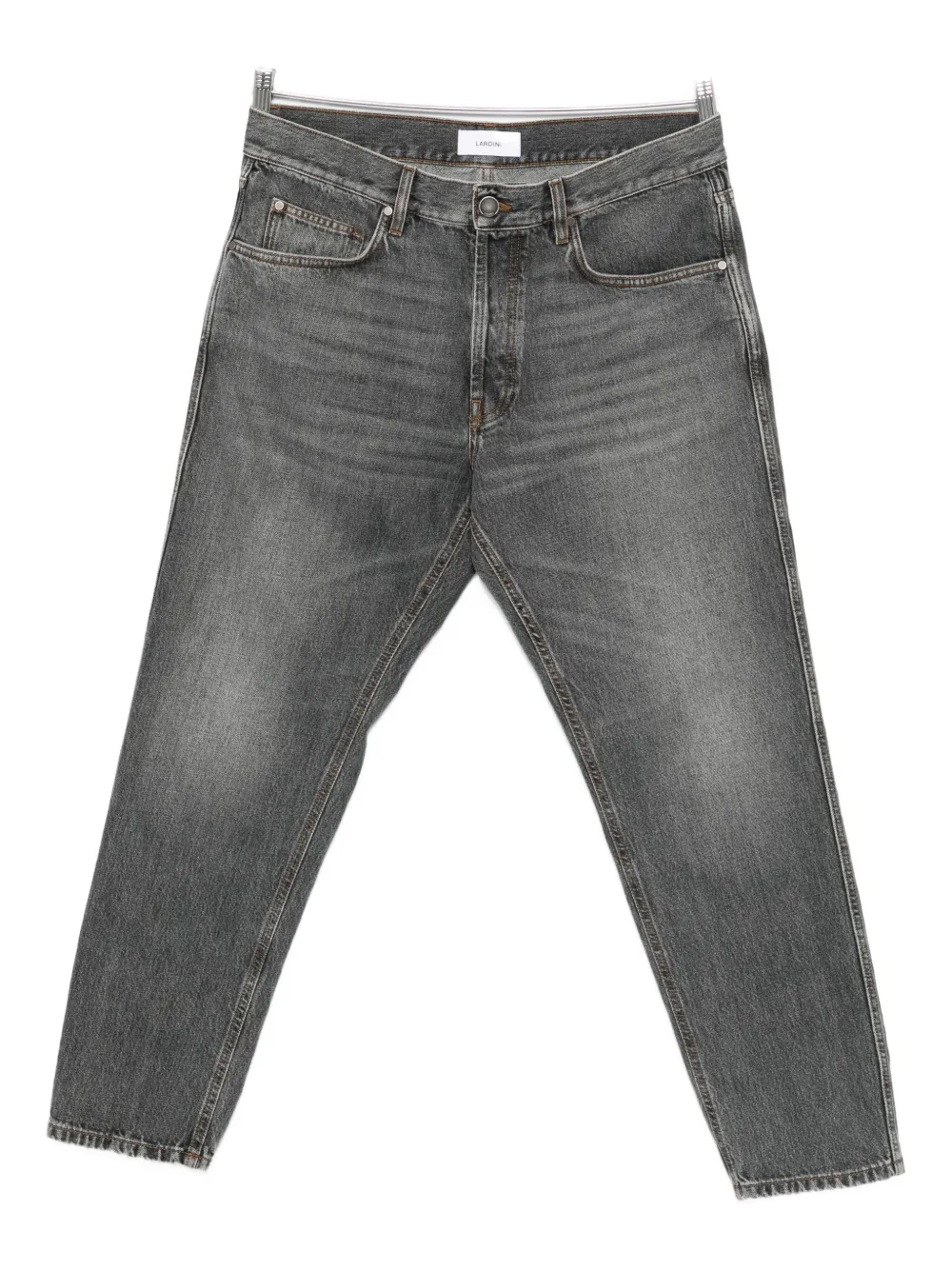 Lardini whiskering-effect jeans | Grey | Image 1