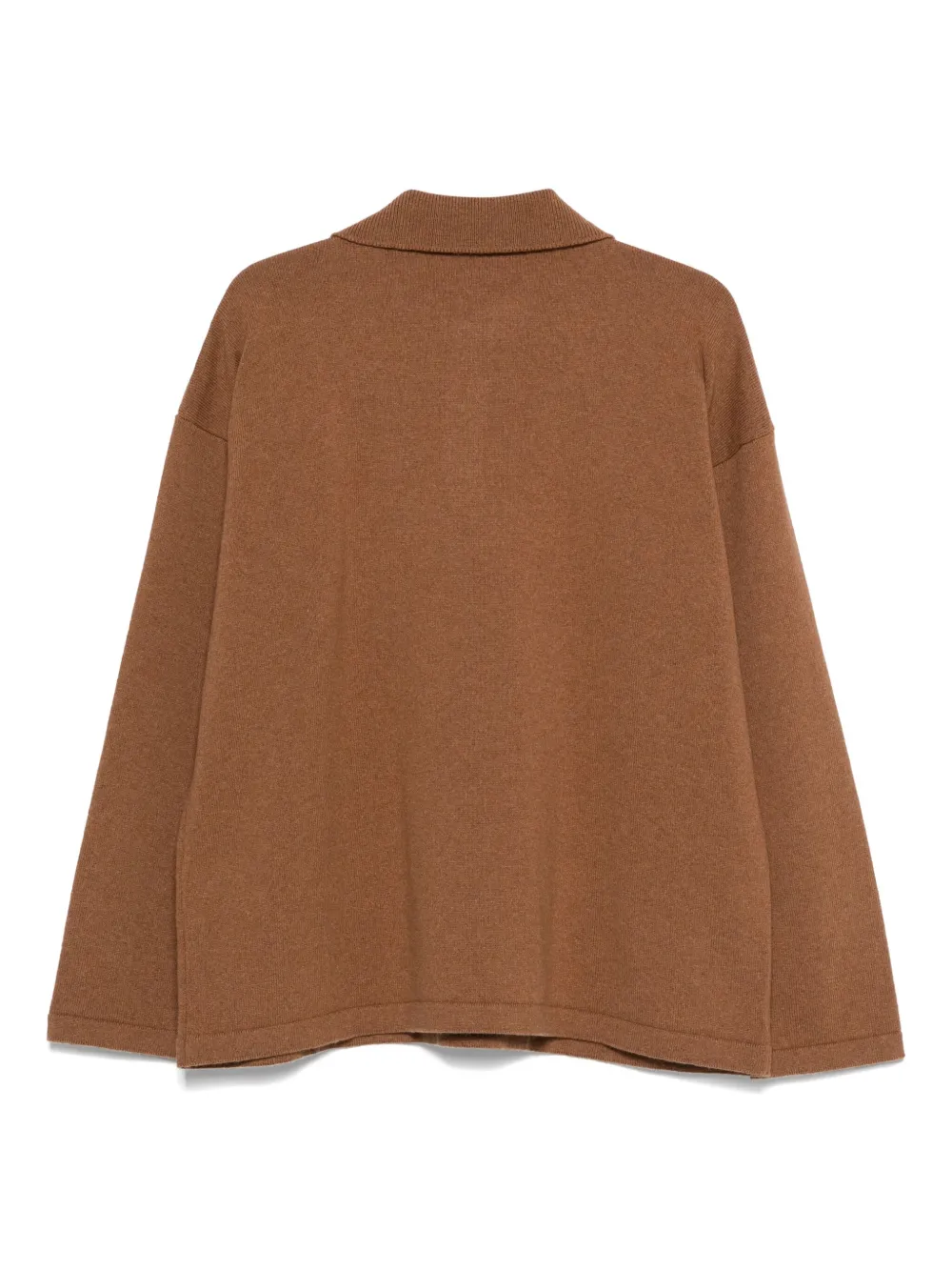 A.P.C. wool polo shirt Bruin