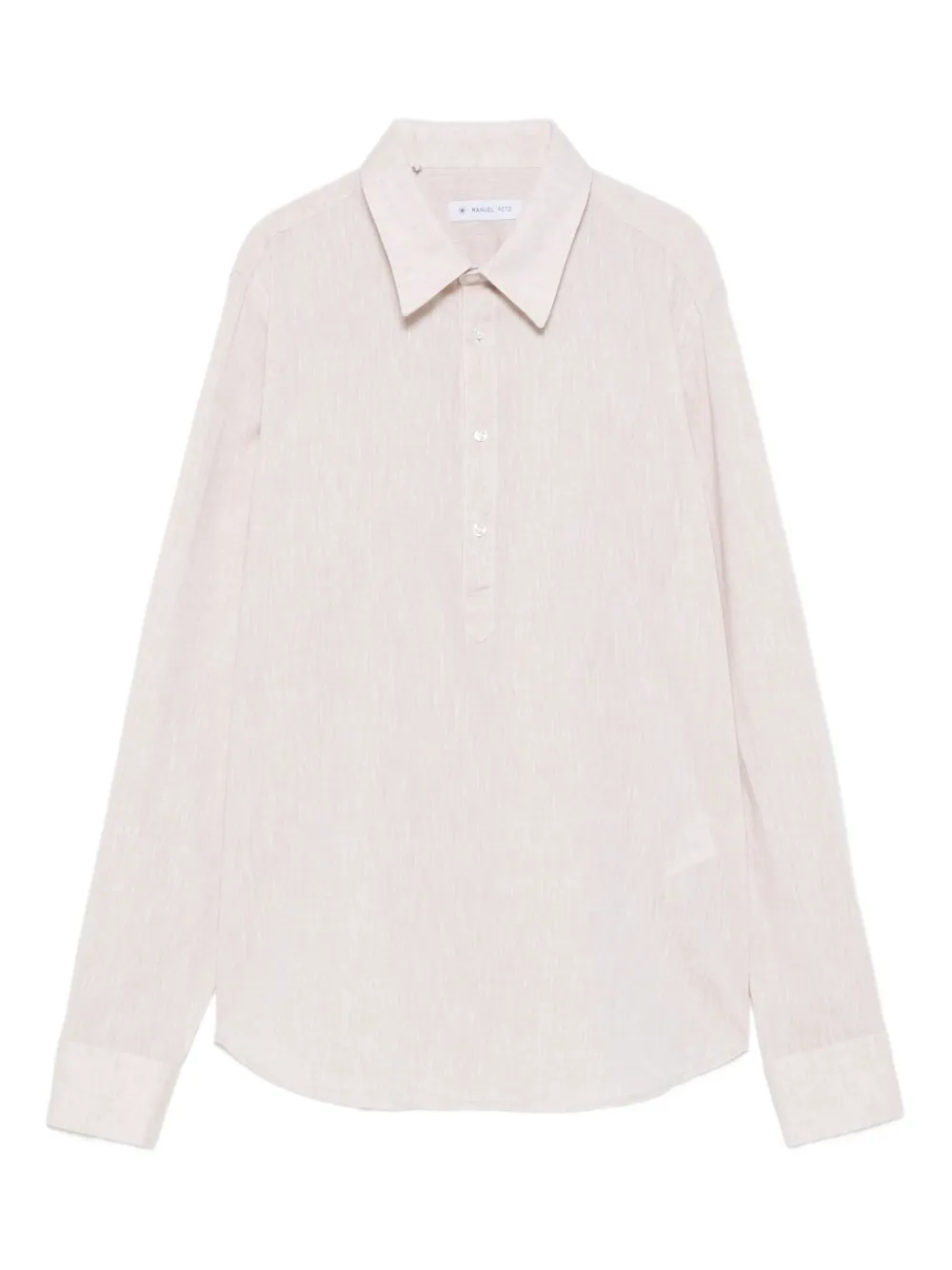 Manuel Ritz button-placket shirt | Neutrals | Image 1