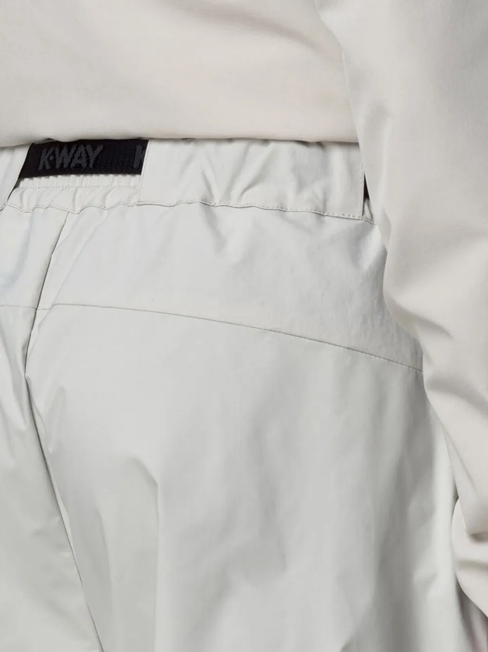 K-Way Cargo shorts met ceintuur Beige
