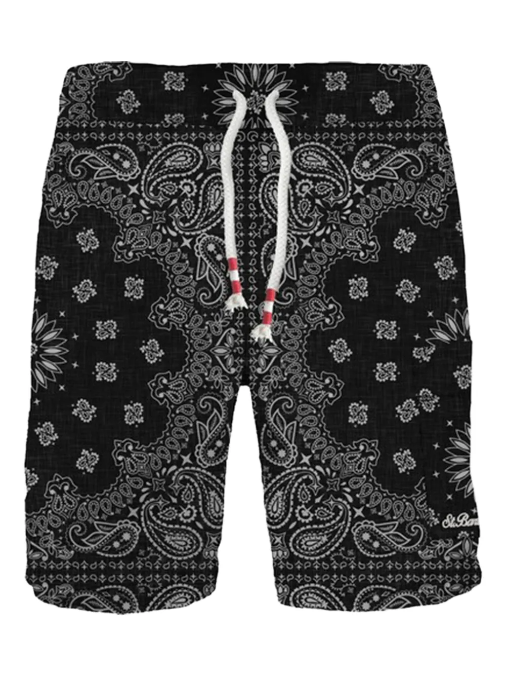 Mc2 Saint Barth Paisley-print Drawstring Shorts