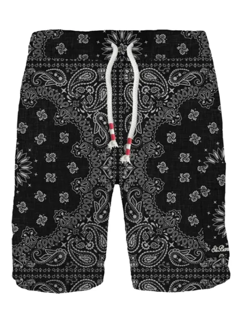 MC2 Saint Barth paisley-print drawstring shorts