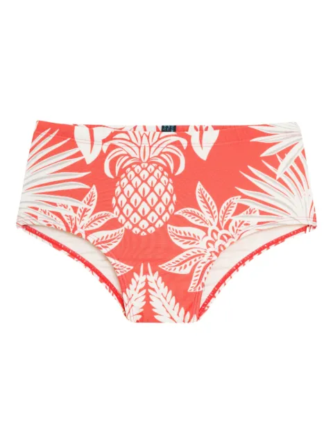 Lygia & Nanny Bob pineapple-leaf swim trunks