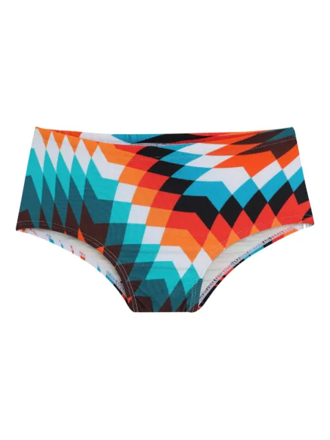 Lygia & Nanny Bob abstract-print swim trunks