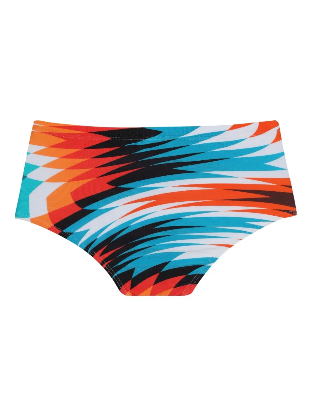 Lygia & Nanny Bob zwembroek met abstracte print Blauw